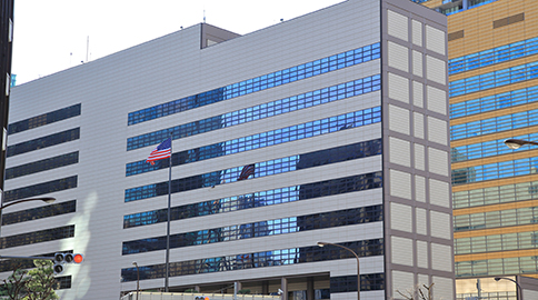 The U.S. embassy and ESTA
